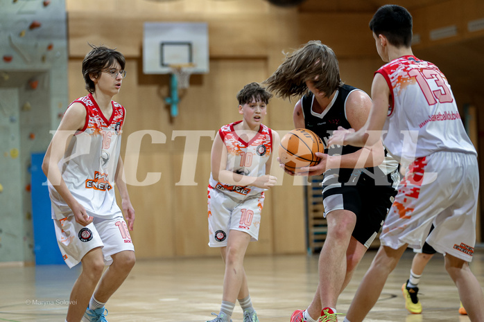05.04.2025 Österreichischer Basketballverband 2024/25, SLMU14, BC Vienna vs. Vienna Giants 