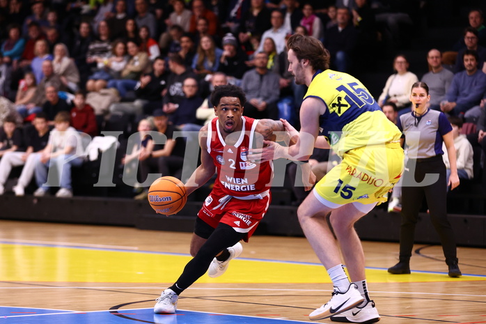 31.01.2025, Graz, Raiffeisen Sportpark Graz, Basketball Superliga 2024/25, Grunddurchgang, Runde 19, UBSC Graz - BC Vienna