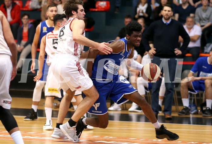 Basketball ABL 2018/19, Playoff VF Spiel 4 BC Vienna vs. Oberwart Gunners


