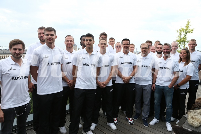 Basketball ÖBV 2019, Pressekonferenz  vs. 



