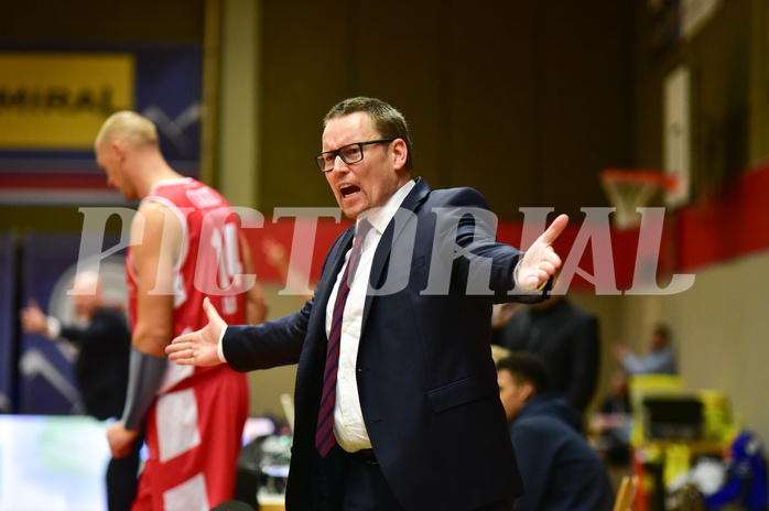 Basketball Superliga 2019/20, Grunddurchgang 8.Runde Flyers Wels vs. Kapfenberg, Stephan Frost (Ass. Coach)


