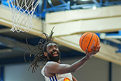 Basketball, Basketball Superliga 2024/25, Playoffs, Viertelfinale Spiel 3, Oberwart Gunners vs. Kapfenberg 