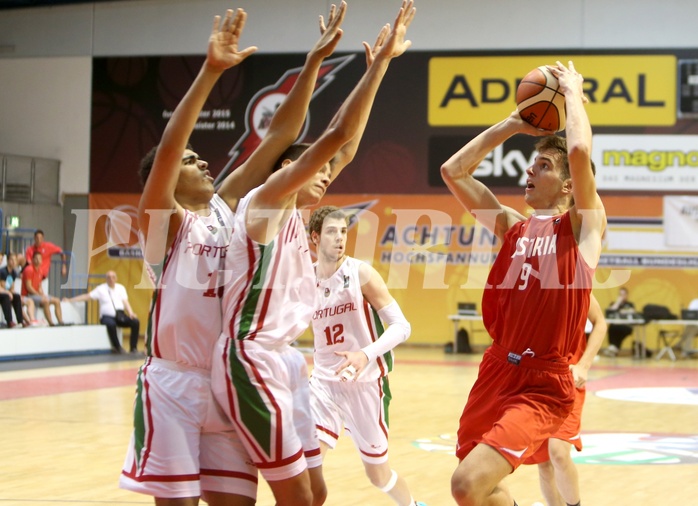 Basketball FIBA U18 European Championship Men 2015 DIV B Team Portugal vs. Team Austria


