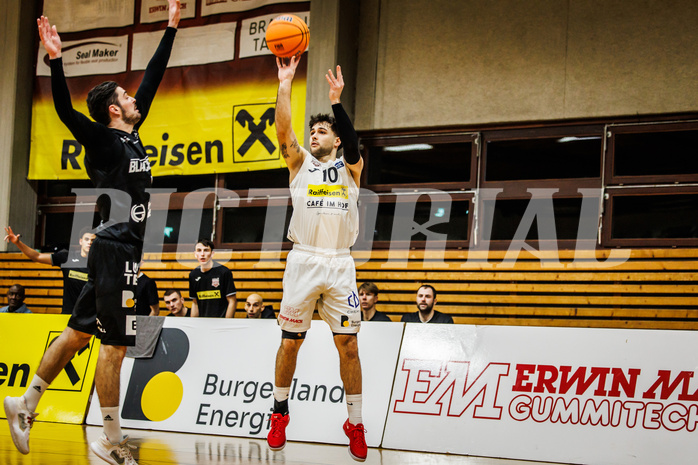 Basketball, Basketball Zweite Liga 2024/25, Grunddurchgang 13.Runde, Mattersburg Rocks, Güssing Blackbirds, Julian Alper (10)