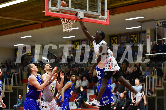 Basketball Superliga 2021/22, Grunddurchgang 18. Runde Flyers Wels vs. Oberwart