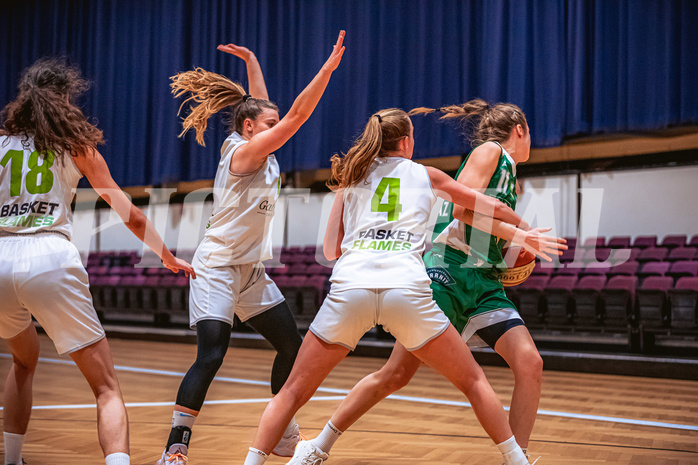 Basketball Austria Damen Cup 2021/22, Cup Viertelfinale Basket Flames vs. UBI Graz
