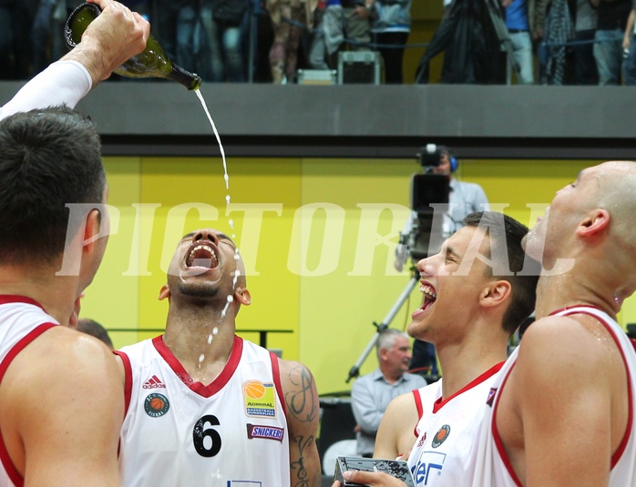 Basketball ABL 2012-13 Snickers-Playoffs Fnale 5.Spiel BC Vienna vs. Oberwart Gunners


