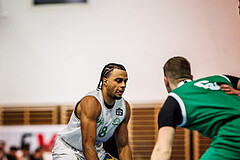 Basketball, Basketball Zweite Liga 2024/25, Grunddurchgang 16.Runde, UDW Alligators, KOS Celovec, Steven Kaltenbrunner (8)