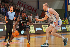 Basketball Superliga 2024/25, Playoffs, Viertelfinale Spiel 1 Oberwart Gunners vs. Kapfenberg Bulls



