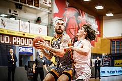 Basketball, bet-at-home Basketball Superliga 2021/22, Grunddurchgang18.Runde, Traiskirchen Lions, Klosterneuburg Dukes, Eamonn Joyce (22)