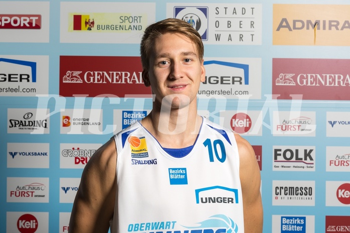Basketball, ABL 2017/18, Teampictures, Oberwart Gunners, , Georg Wolf (10)