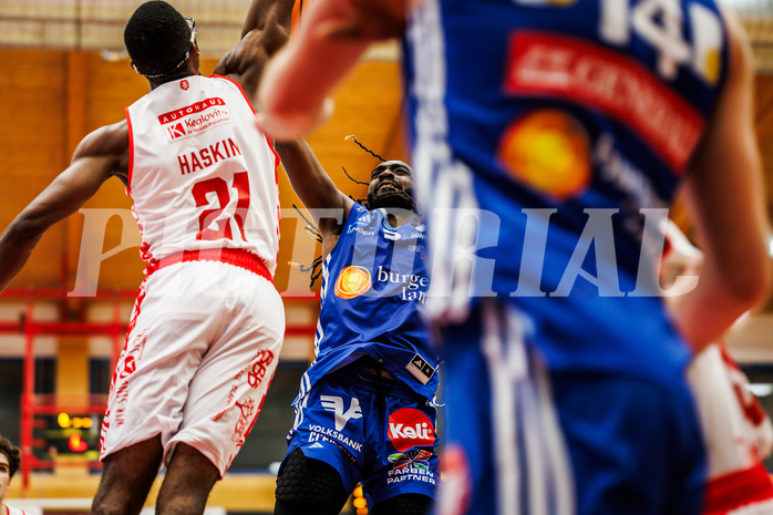 Basketball, win2day Basketball Superliga 2024/25, Grunddurchgang 6.Runde, Traiskirchen Lions, Oberwart Gunners, Siegfried Reid (5)