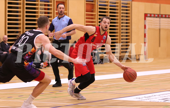 Basketball Zweite Liga 2022/23, Grunddurchgang 16.Runde Mistelbach Mustangs vs. Vienna United


