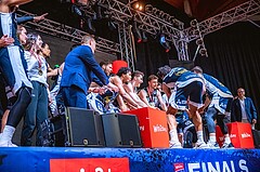 Basketball, Win2Day Superliga 2022/23, Playoff, Finale Spiel 4, BC Vienna, Gmunden Swans, 
