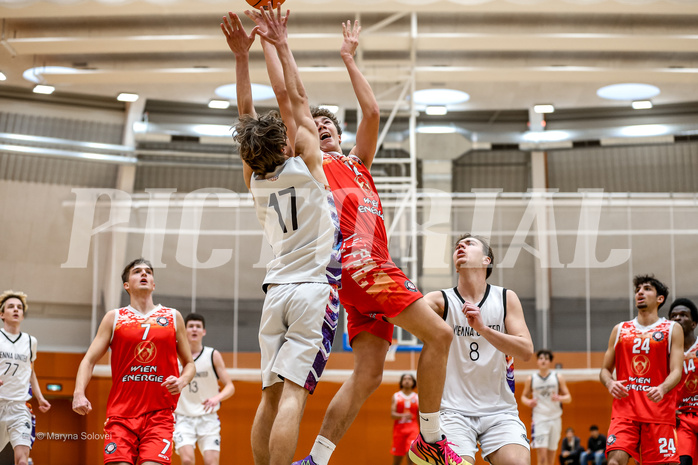 11.01.2025 Österreichischer Basketballverband 2024/25, SLMU19, Vienna United vs BC Vienna 11.01.2025 Österreichischer Basketballverband 2024/25, SLMU19, Vienna United vs BC Vienna