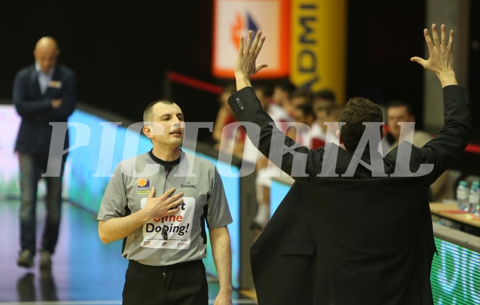 Basketball ABL 2015/16 Grunddurchgang 34.Runde BC Vienna vs. Oberwart Gunners


