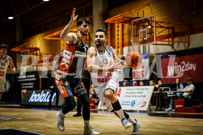 Basketball, win2day Basketball Superliga 2022/23, Grunddurchgang Runde 6, BBC Nord Dragonz, Klosterneuburg Dukes, 