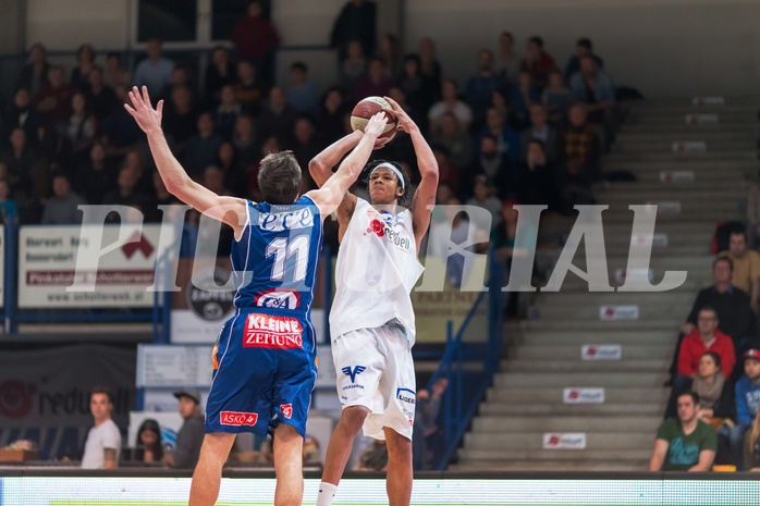 Basketball ABL 2015/16 Grunddurchgang 19.Runde Oberwart Gunners vs. Kapfenberg Bulls