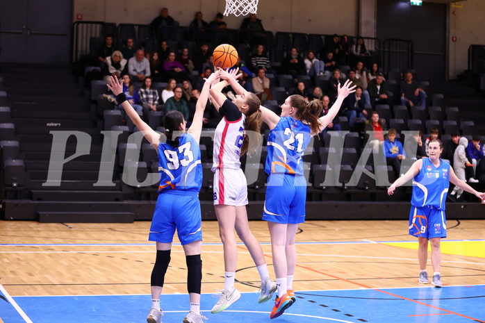24.11.2024, Graz, Raiffeisen Sportpark, Basketball Damen Superliga 2024/25, Grunddurchgang, 7.Runde, UBSC-DBBC Graz - DBB Wels,  