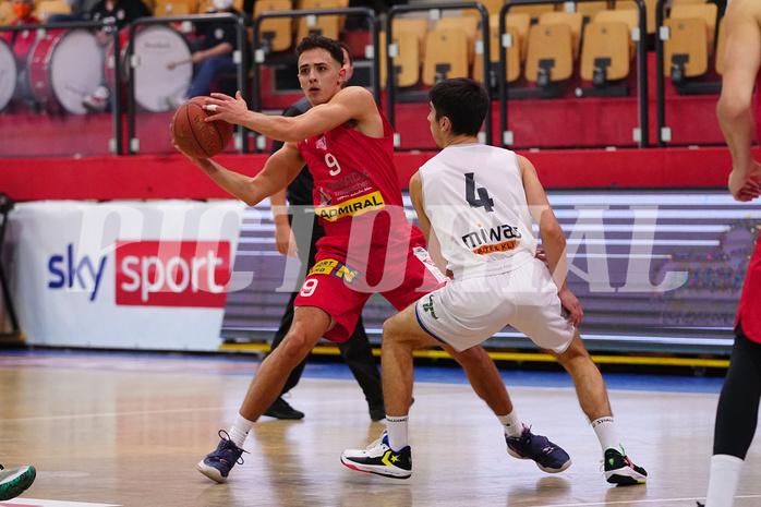 Basketball Superliga 2021/22, Grundduchgang 13.Runde , Kapfenberg  vs. Traiskirchen


