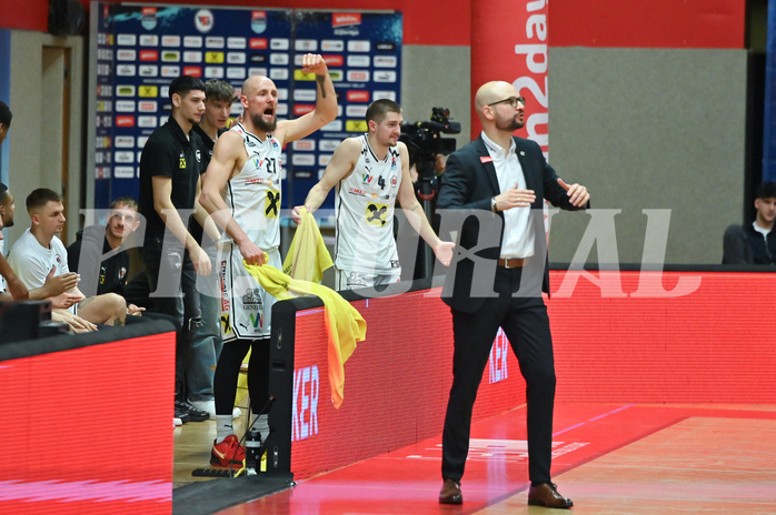 Basketball, Superliga 2024/25, Grunddurchgang 19.Runde, Flyers Wels vs. Klosterneuburg,