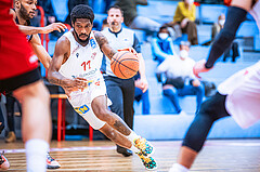 Basketball Basketball Superliga 2021/22, Grunddurchgang 15.Runde Traiskirchen Lions vs. BC GGMT Vienna
