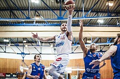 Basketball, ABL 2018/19, Grunddurchgang 7.Runde, Oberwart Gunners, Kapfenberg Bulls, Hayden Thomas Lescault (11)