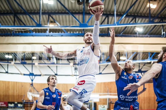 Basketball, ABL 2018/19, Grunddurchgang 7.Runde, Oberwart Gunners, Kapfenberg Bulls, Hayden Thomas Lescault (11)