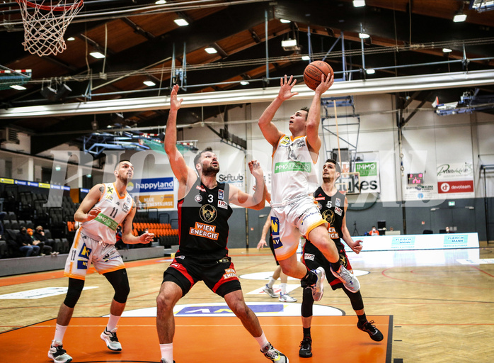 Basketball Superliga 2021/22, Grunddurchgang 12.Runde Klosterneuburg Dukes vs. BC Vienna


