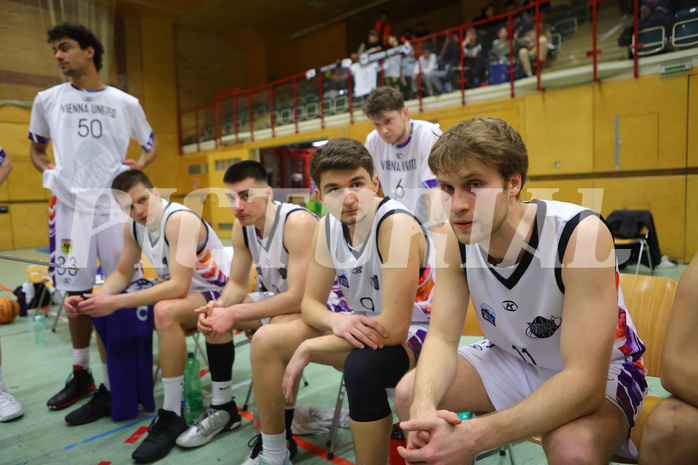 Basketball Zweite Liga 2023/24, Grunddurchgang 16.Runde Vienna United vs. Güssing Blackbirds
