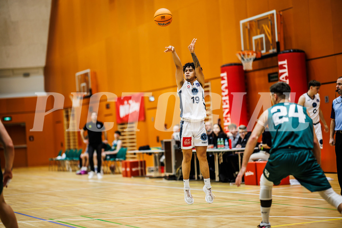 Basketball, Basketball Zweite Liga 2024/25, Grunddurchgang 12.Runde, Vienna Timberwolves, Dornbirn Lions, Dean-Leon Cantor (19)
