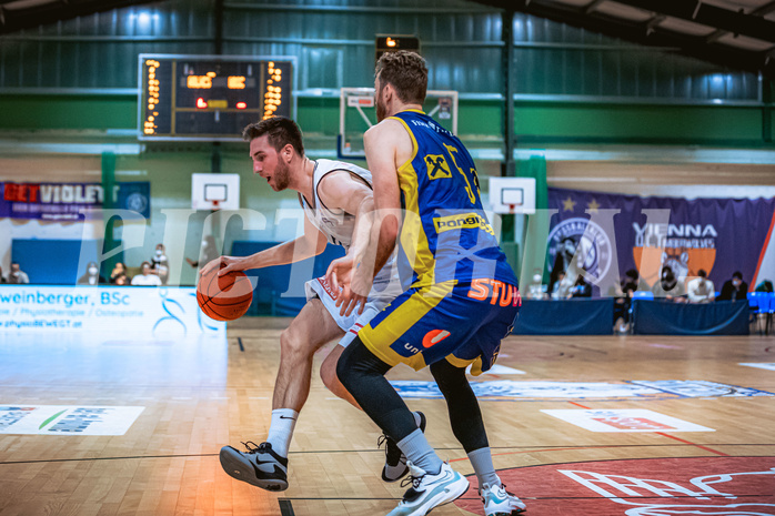 Basketball Basketball Superliga 2021/22, Grunddurchgang 18.Runde Vienna D.C. Timberwolves vs. UBSC Graz