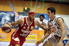 13.04.2017 Basketball ABL 2016/17 Grunddurchgang 32. Runde Kapfenberg bulls vs BC Vienna