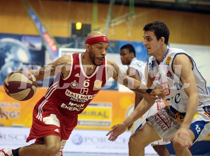 13.04.2017 Basketball ABL 2016/17 Grunddurchgang 32. Runde Kapfenberg bulls vs BC Vienna