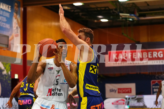 Basketball Superliga 2021/22, Grundduchgang 6. Runde, Kapfenberg Bulls vs. UBSC Graz


