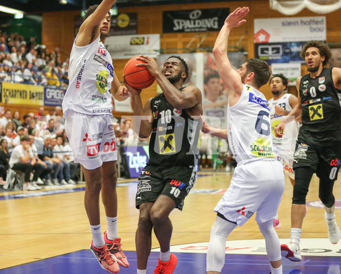 Basketball Superliga 2022/23, Playoff, Semifinale Spiel 3 Gmunden Swans vs. Flyers Wels