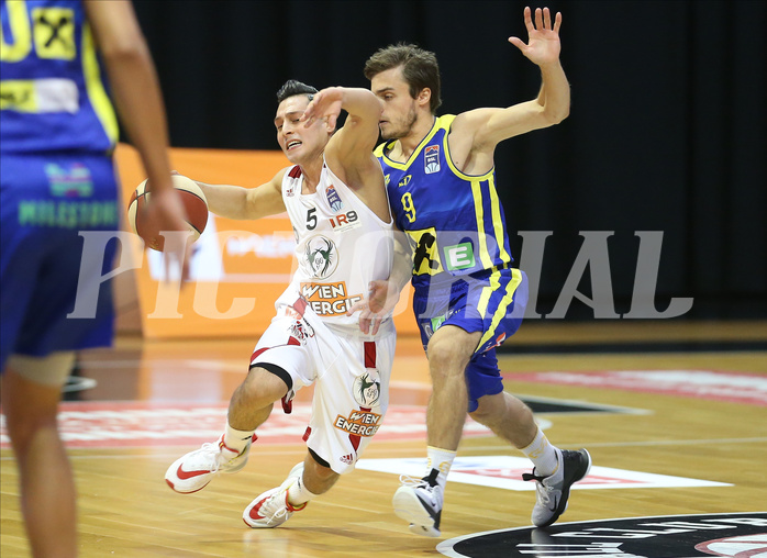 Basketball Superliga 20120/21, Grunddurchgang 2.Runde BC Vienna vs. UBSC Graz