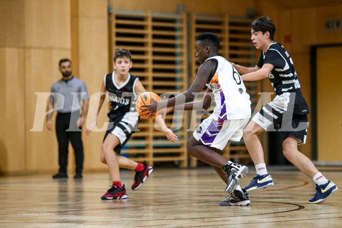 12.01.2025 Österreichischer Basketballverband 2024/25, SLMU14, SU Döbling vs Vienna Giants
