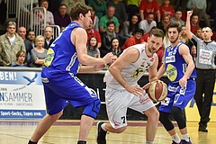 Basketball ABL 2015/16 Grunddurchgang 34. Runde WBC Wels vs Gmunden Swans