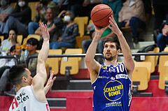 Basketball Superliga 2021/22, 9. Platzierungsrunde, Kapfenberg vs. Gmunden


