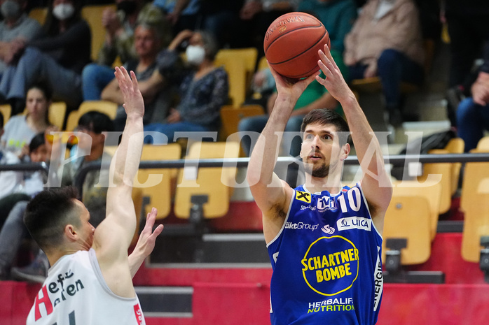 Basketball Superliga 2021/22, 9. Platzierungsrunde, Kapfenberg vs. Gmunden


