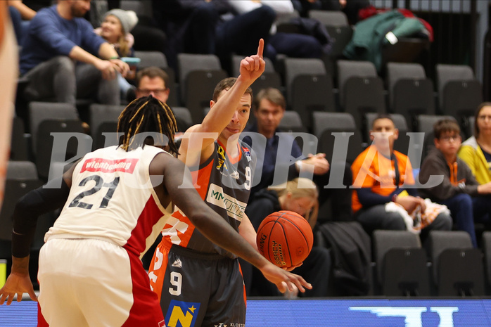 Basketball Superliga 2022/23, Grunddurchgang 11.Runde Klosterneuburg Dukes vs. BC Vienna