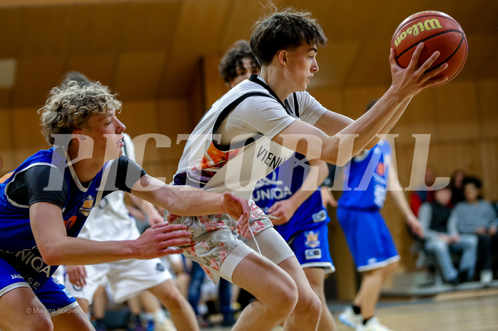 06.04.2025 Österreichischer Basketballverband 2024/25, SLMU16, Post SV Wien vs. BBU Salzburg