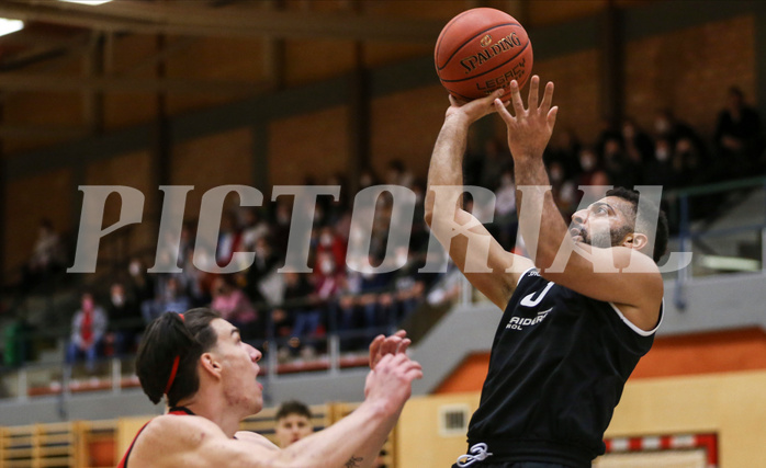 Basketball Zweite Liga 2021/22, Grunddurchgang 12.Runde Mistelbach Mustangs vs. Raiders Tirol


