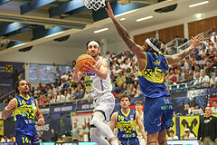 Basketball Superliga 2024/25, Playoffs, Viertelfinale Spiel 1 Gmunden Swans vs. UBSC Graz


