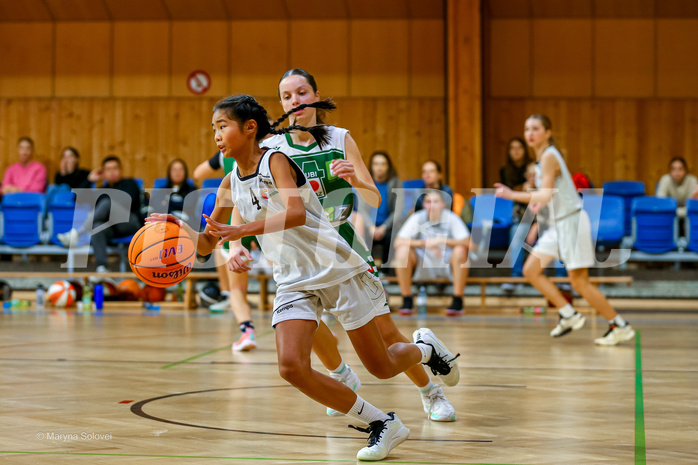 07.12.2024 Österreichischer Basketballverband 2024/25, SLWU14, Basket Flames UNION vs. UBI Graz

