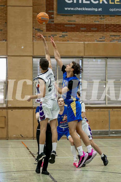 27.04.2025 Österreichischer Basketballverband 2024/25, SLMU16, VF Vienna United vs. SKN St. Pölten