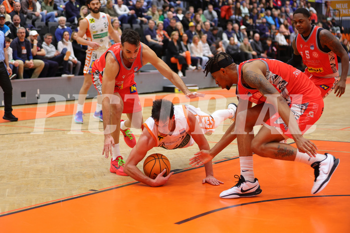 Basketball Superliga 2023/24, Grunddurchgang 22.Runde Klosterneuburg Dukes vs. Traiskirchen Lions


