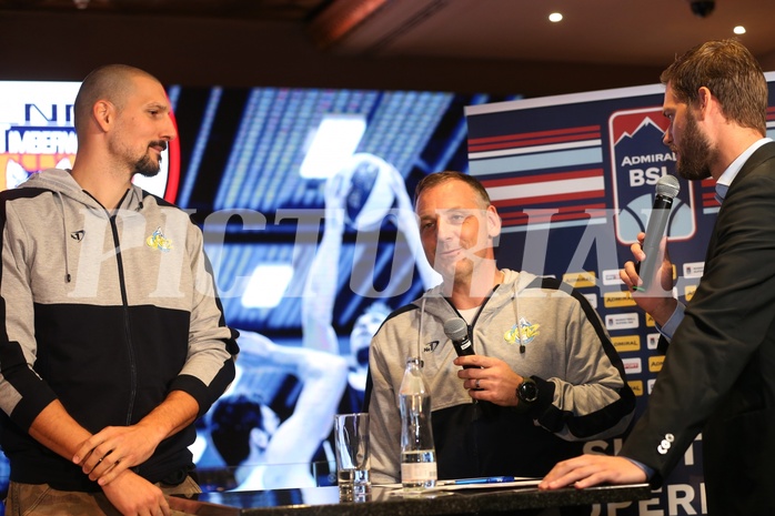 Basketball Basketball Superliga 2019/20, Pressekonferenz  vs. 



