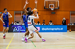 Basketball, Basketball Zweite Liga 2024/25, Grunddurchgang 21.Runde, Vienna Timberwolves, Kufstein Towers, Ivor Kuresevic (44)